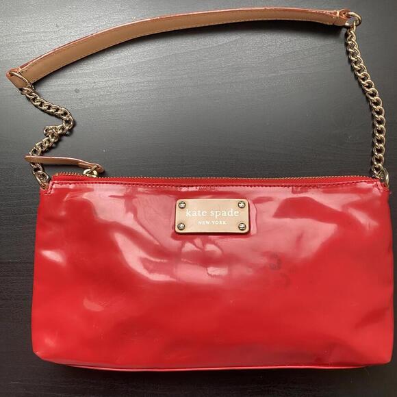 KATE SPADE red mini bag with dust bag - Picture 1 of 8